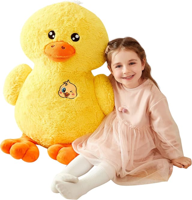 Imagen de IKASA Peluche Anatra gigante 50cm en OfertitasTOP