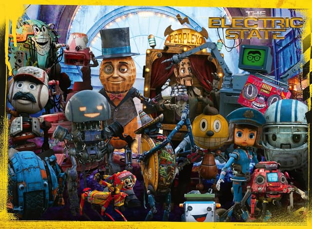 Detalle de Ravensburger Puzzle 12001491 „Drones Never! Bots Forever!“ mit 500 Teilen