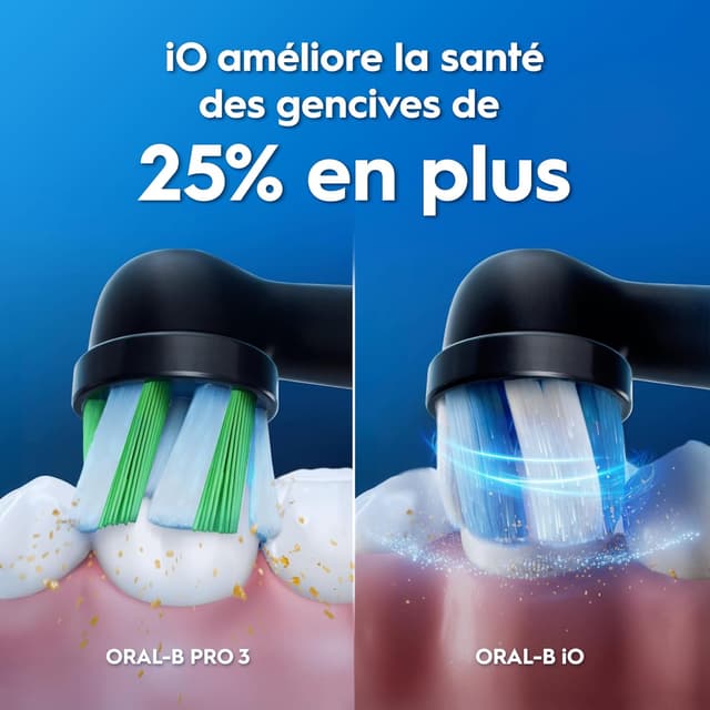 Thumbnail 5 de Oral‑B iO 2 brosse à dents électrique 3 modes, 2 brossettes