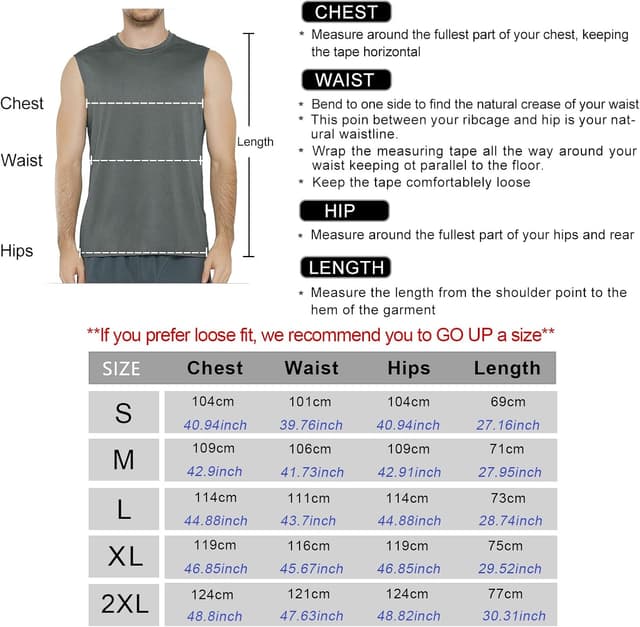 Thumbnail 6 de MEETYOO canotte uomo senza maniche per palestra e corsa