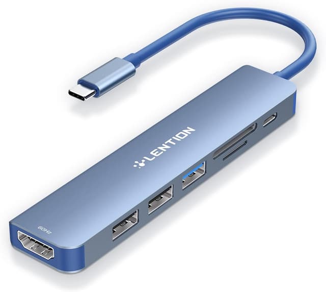 Detalle de Lention USB C Hub 100W with 4K HDMI