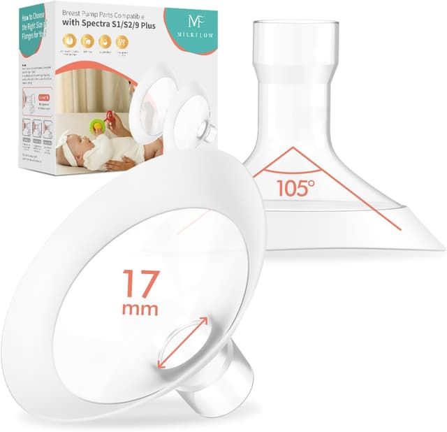 Detalle de MilkFlow couvre-tétons 17 mm confort 105°