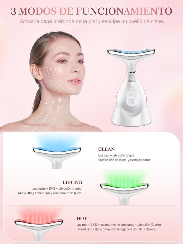 Detalle de kungfuren Masajeador Facial 42°C