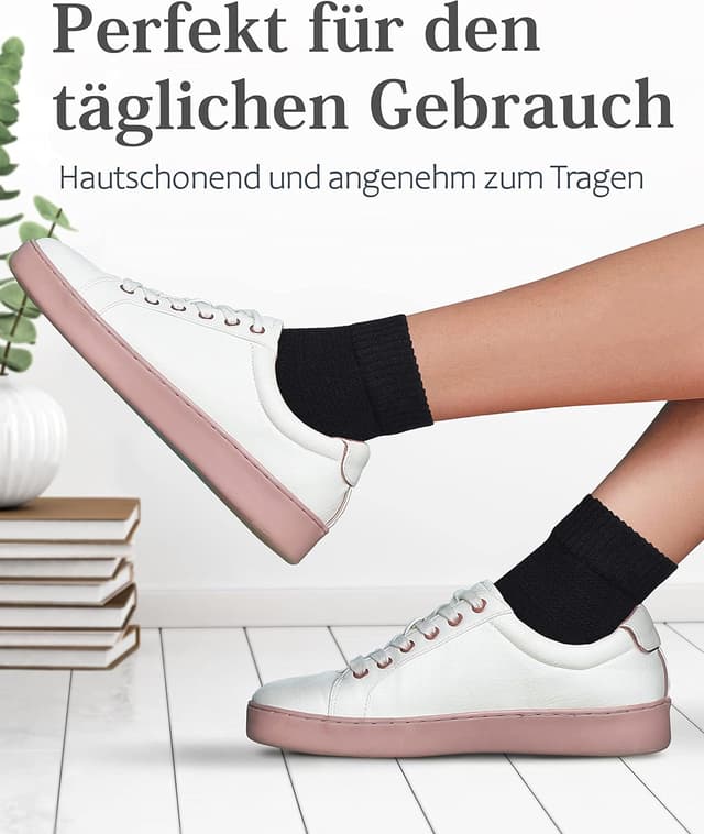 Detalle 2 de Fiera Besa Diabetikersocken Damen knöchelhoch