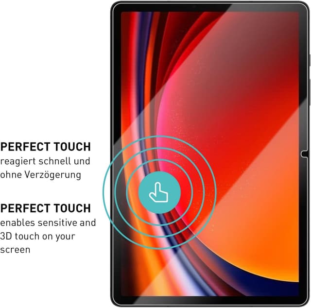 Thumbnail 3 de smartect Schutzglas Samsung Galaxy Tab S9 9H