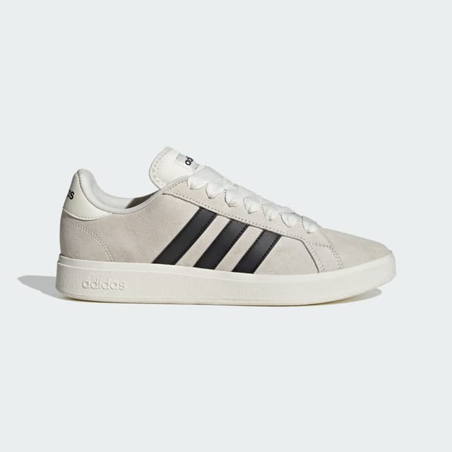 Detalle de adidas Grand Court Base 00s en blanco: zapatilla casual para el día a día