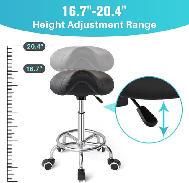 Thumbnail 5 de YEEZEE Saddle Stool Ergonomic 19–24.5