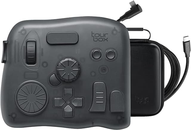 Detalle de TourBox Elite 🎨 Controlador Personalizable para Edición en Photoshop