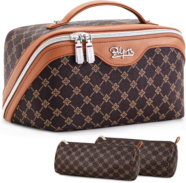 Detalle de BOYATU Travel Makeup Bag 3-piece set