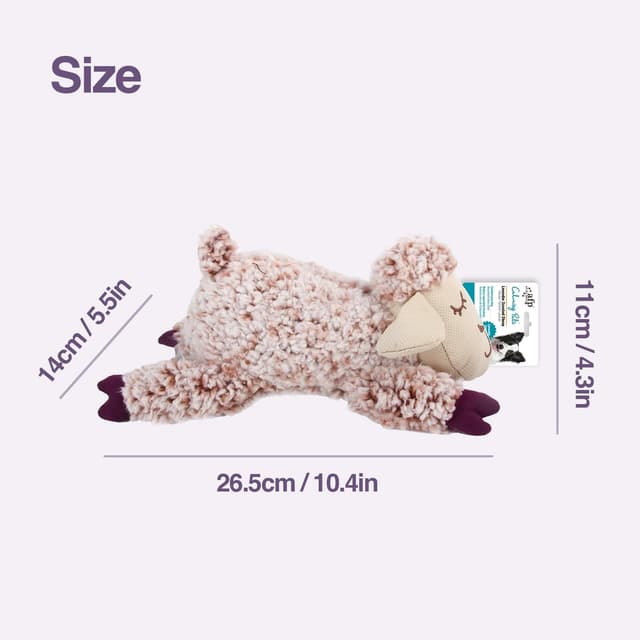 Thumbnail 5 de Puppy plush snuggle toy with squeaker