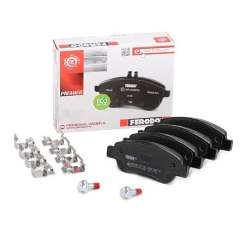 Detalle 2 de Jeu de plaquettes de frein avant Ferodo FDB1790 (compatibles Toyota Aygo, Peugeot 107, Citroën C1)