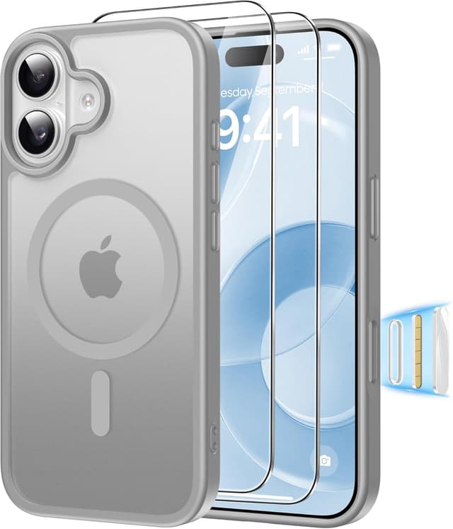 Detalle de Guisessy iPhone 17, coque MagSafe 3 en 1