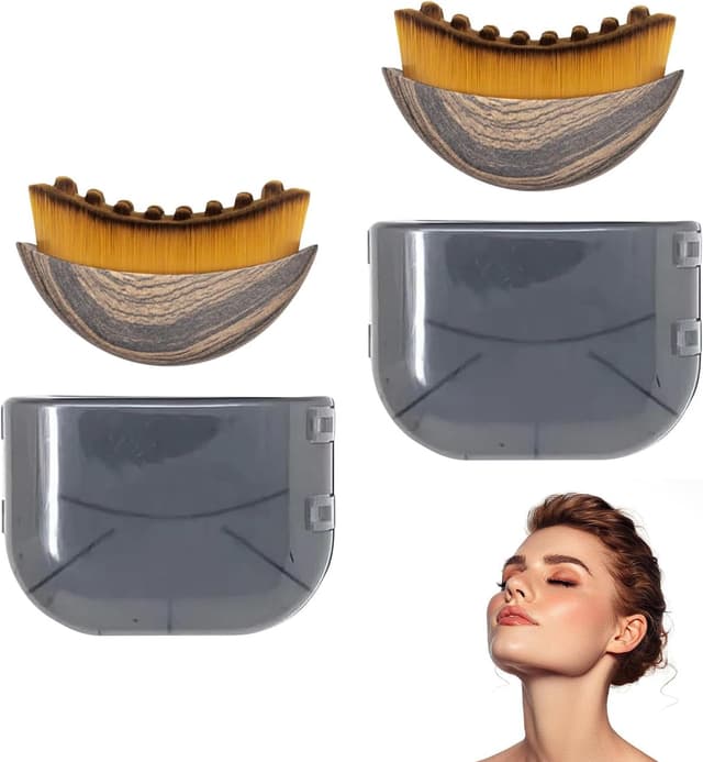 Imagen de Harnovlis Lymphatic Contour-Face Brush 2pcs en OfertitasTOP