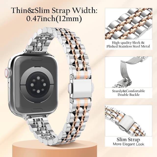 Detalle 2 de TiMOVO Slim Watch Band 12 mm