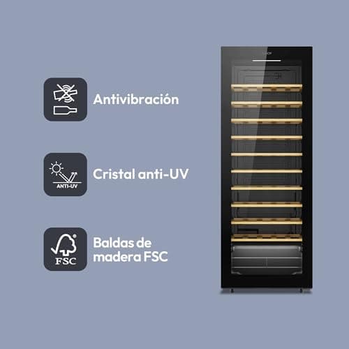 Detalle de Candy DiVino CWC058 58 Botellas