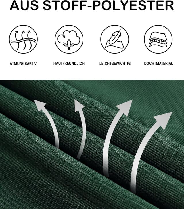 Detalle 2 de JACKETOWN Polo Shirt da Uomo a Manica Corta ad Asciugatura Rapida, Regular Fit per Tennis e Golf