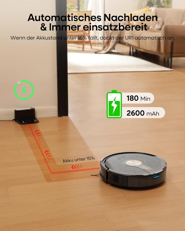 Thumbnail 4 de uninell Saugroboter 5000Pa mit Wischfunktion 🤖