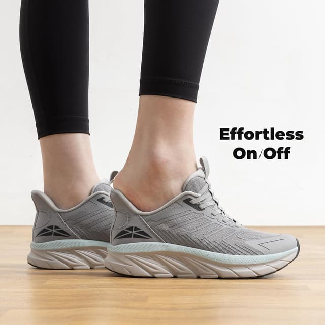 Detalle de ALLSWIFIT Slip-On Women’s Walking & Training Sneakers (Cushioned, Breathable, Non-Slip)