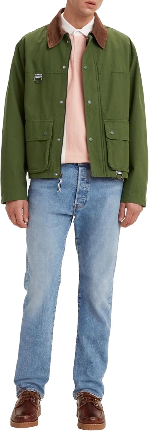 Detalle de Levi’s Hombre 501 Original Fit I Call You Name (40W / 32L): vaqueros clásicos con 5 bolsillos