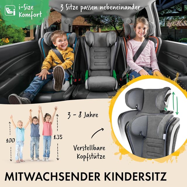 Thumbnail 3 de WALSER Noemi Kindersitz 3-8 Jahre, extra schmal