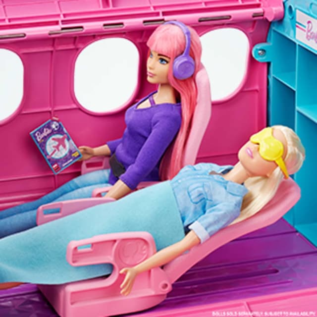 Thumbnail 4 de Barbie Dreamplane Transforming Playset