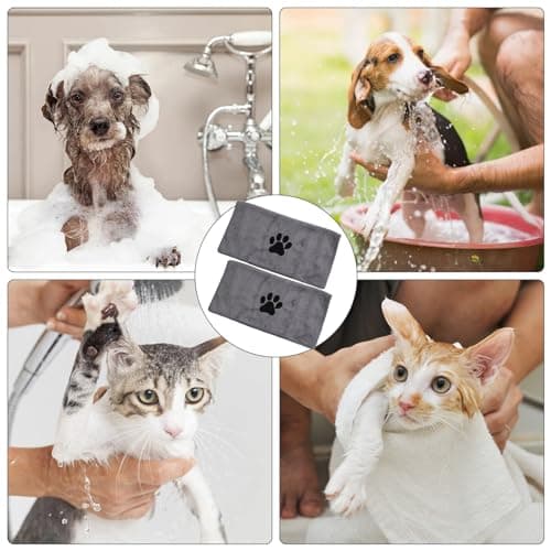 Thumbnail 6 de heavenlife 4 Pcs Pet Towels 35x75 cm microfiber dog towel 🐾