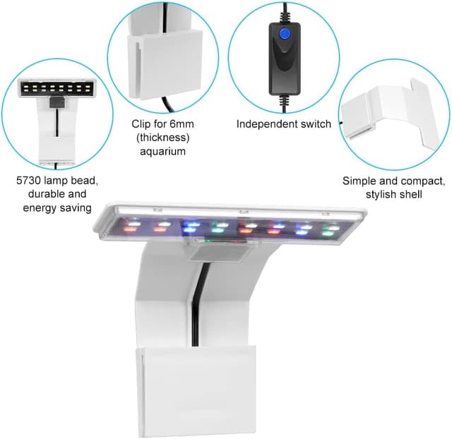 Thumbnail 4 de Adiwo Lampe Aquarium 9W 🐟