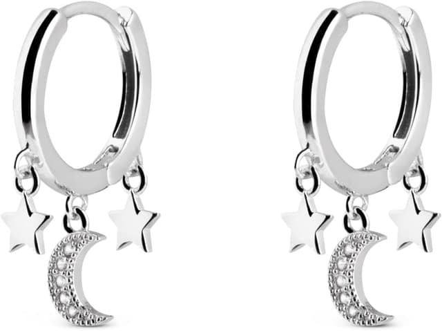 Thumbnail 4 de SINGULARU Pendientes Midnight Sky 12mm