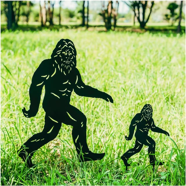 Thumbnail 1 de JAMZEL 15.8-inch Bigfoot Metal Yard Statue
