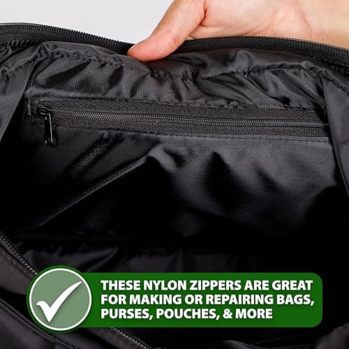 Thumbnail 6 de Mandala Crafts 85 Purple Nylon Zippers for Sewing