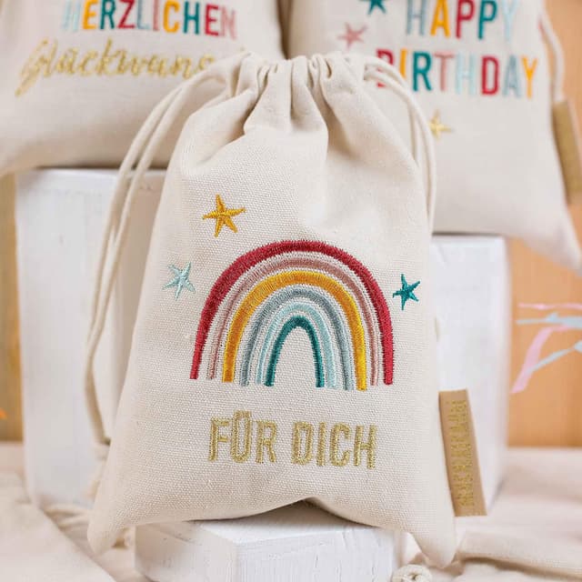 Detalle 2 de Papierdrachen Papierdrachen 6 Geschenksäckchen 13x18 cm