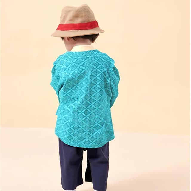 Detalle 2 de Tutina kimono anime bambino 9-36 mesi