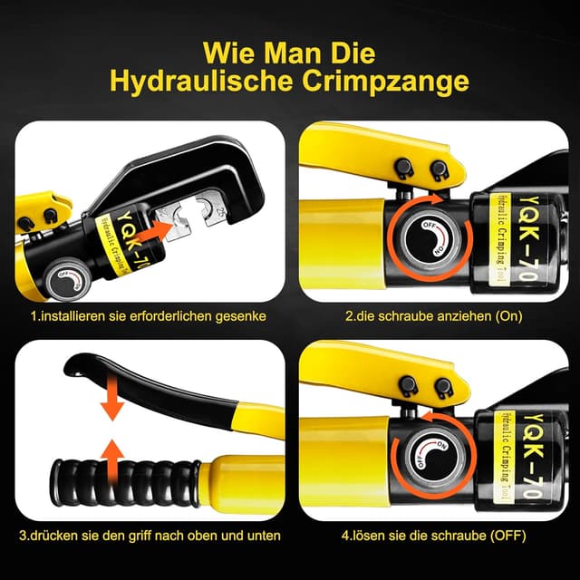 Thumbnail 6 de Brileine Hydraulische Crimpzange 4-70 mm²