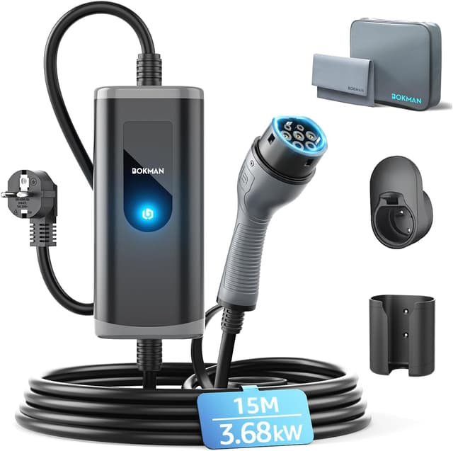 Detalle de bokman Chargeur Type 2 11 kW, 5 m