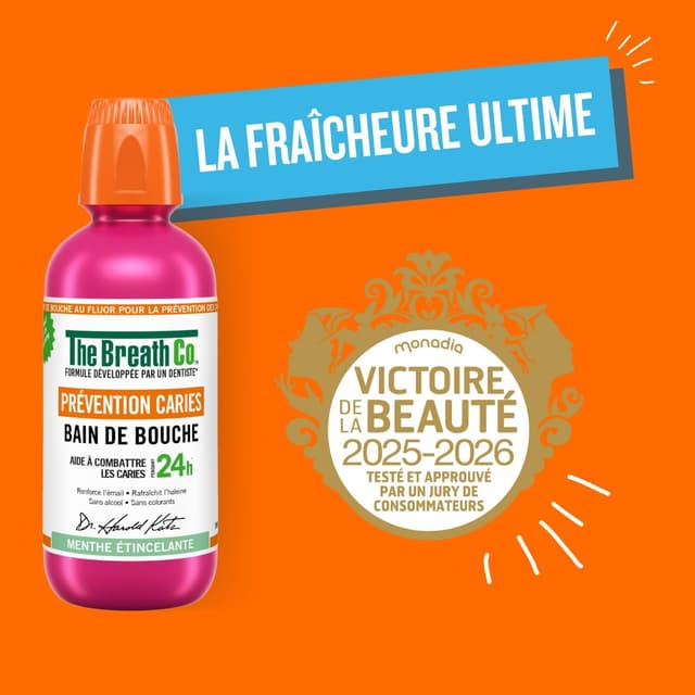 Thumbnail 6 de The Breath Co. Bain de Bouche Menthe 500ml