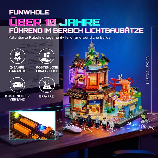 Thumbnail 1 de FUNWHOLE Cyberpunk Izakaya 1987 Teile 🧩