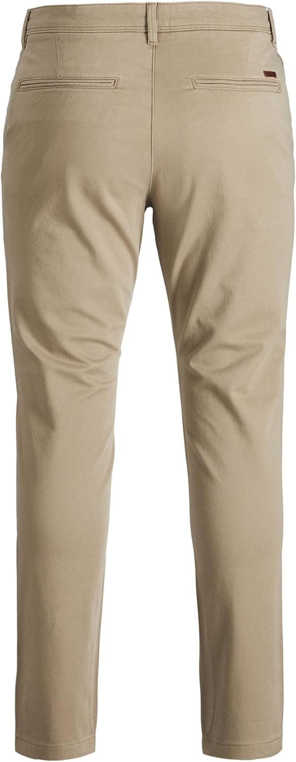 Detalle 2 de Jack & Jones Herren Chino im Slim-Fit aus Cord – Jpstmarco Jjbasic