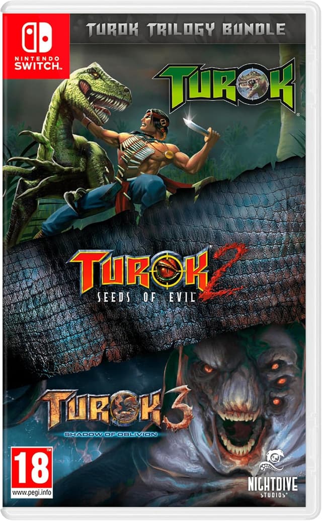 Detalle de Turok Trilogy Bundle - Switch