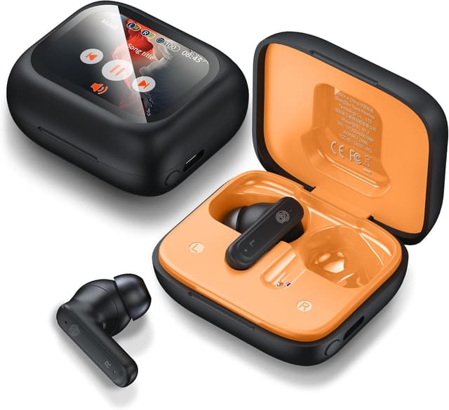 Detalle de THREE PEACHES Wireless Earbuds ANC touch controls