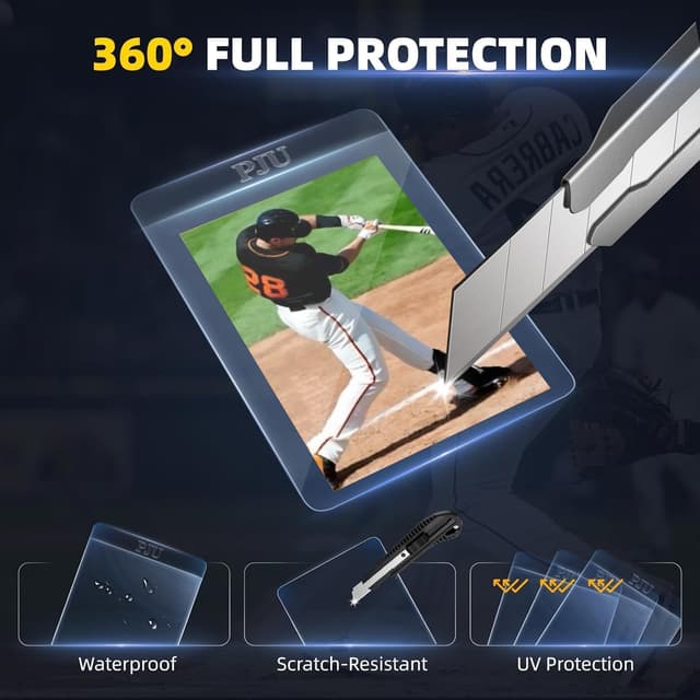 Thumbnail 4 de PJU 100 Ct Semi Rigids Card Holders