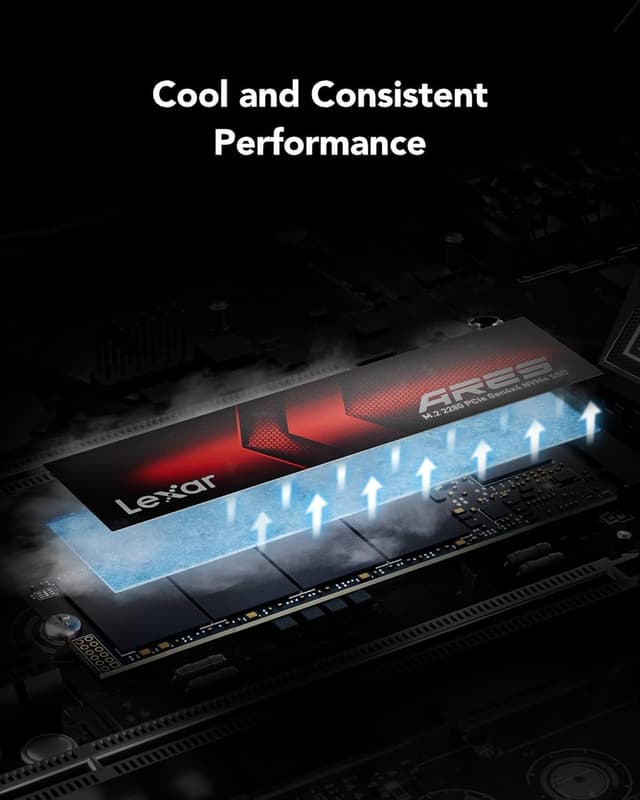 Thumbnail 5 de Lexar ARES SSD 1To M.2 2280 PCIe Gen4x4 NVMe