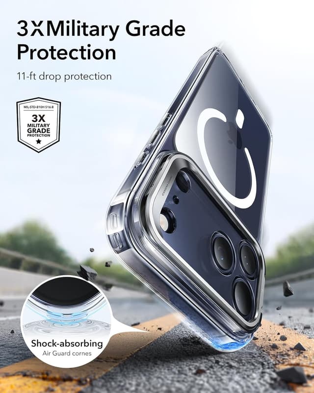 Thumbnail 4 de ESR iPhone 17 Pro Max case with MagSafe and camera cover