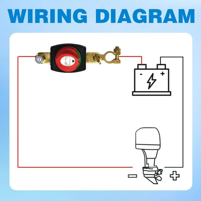 Thumbnail 2 de Batteriehauptschalter 180° 12–48V 275A