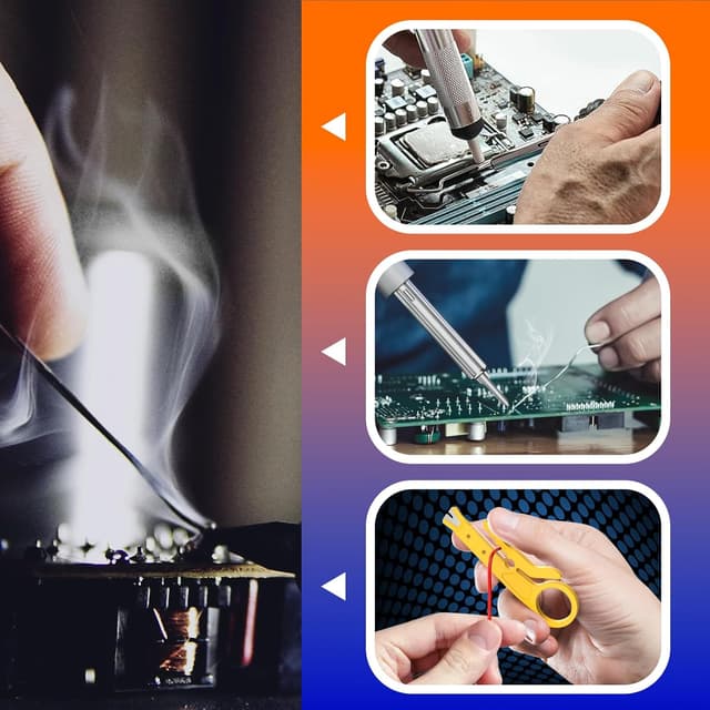 Thumbnail 5 de 80W 15‑in‑1 Soldering Iron Kit 180–520°C