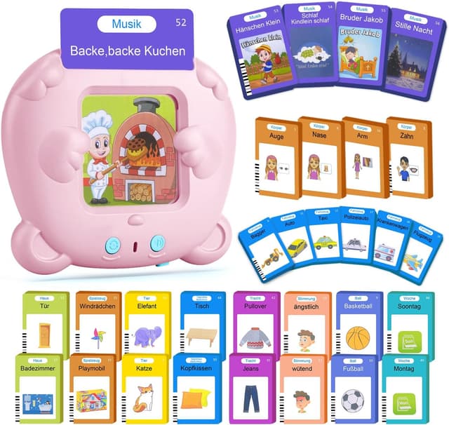 Detalle de AHJ 510 Wörter Sprechende Lernkarten Deutsch