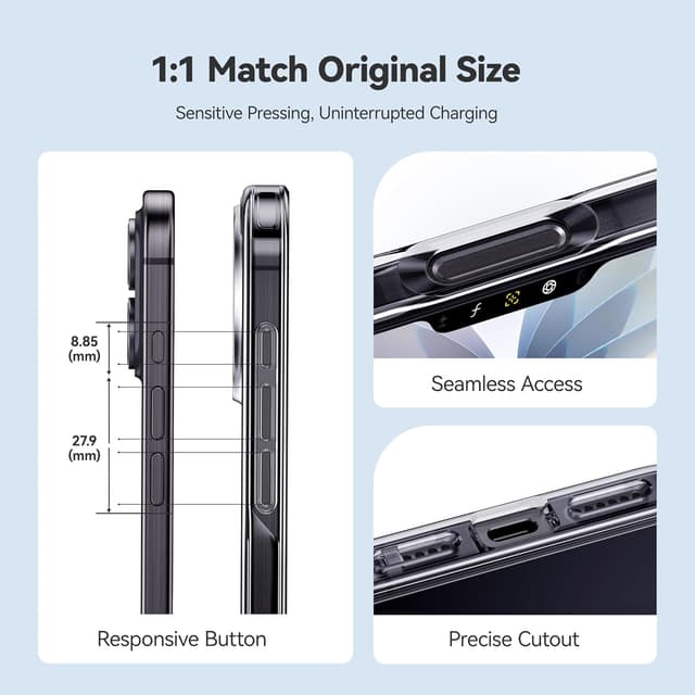 Thumbnail 6 de CASEKOO iPhone 17 Crystal Clear 15FT