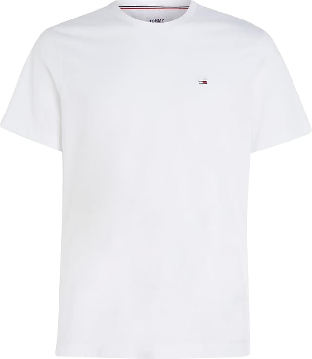 Detalle de Tommy Jeans Dm0dm04411 Herren: Rundhals-Pullover aus reinem Bio-Baumwollgarn