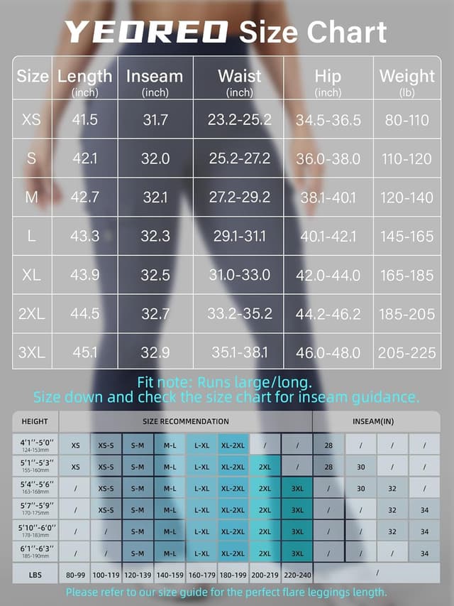 Thumbnail 5 de YEOREO CoreFlex flare leggings