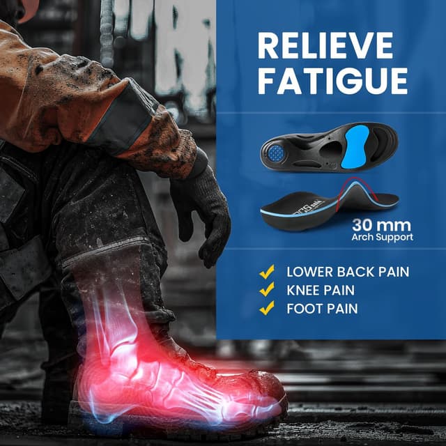 Thumbnail 4 de PCSsole Orthotic Insoles High Arch Support