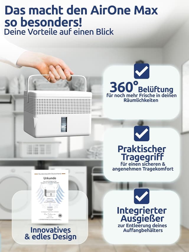 Thumbnail 2 de BonAura AirOne Max 2er Set 980 g Granulat